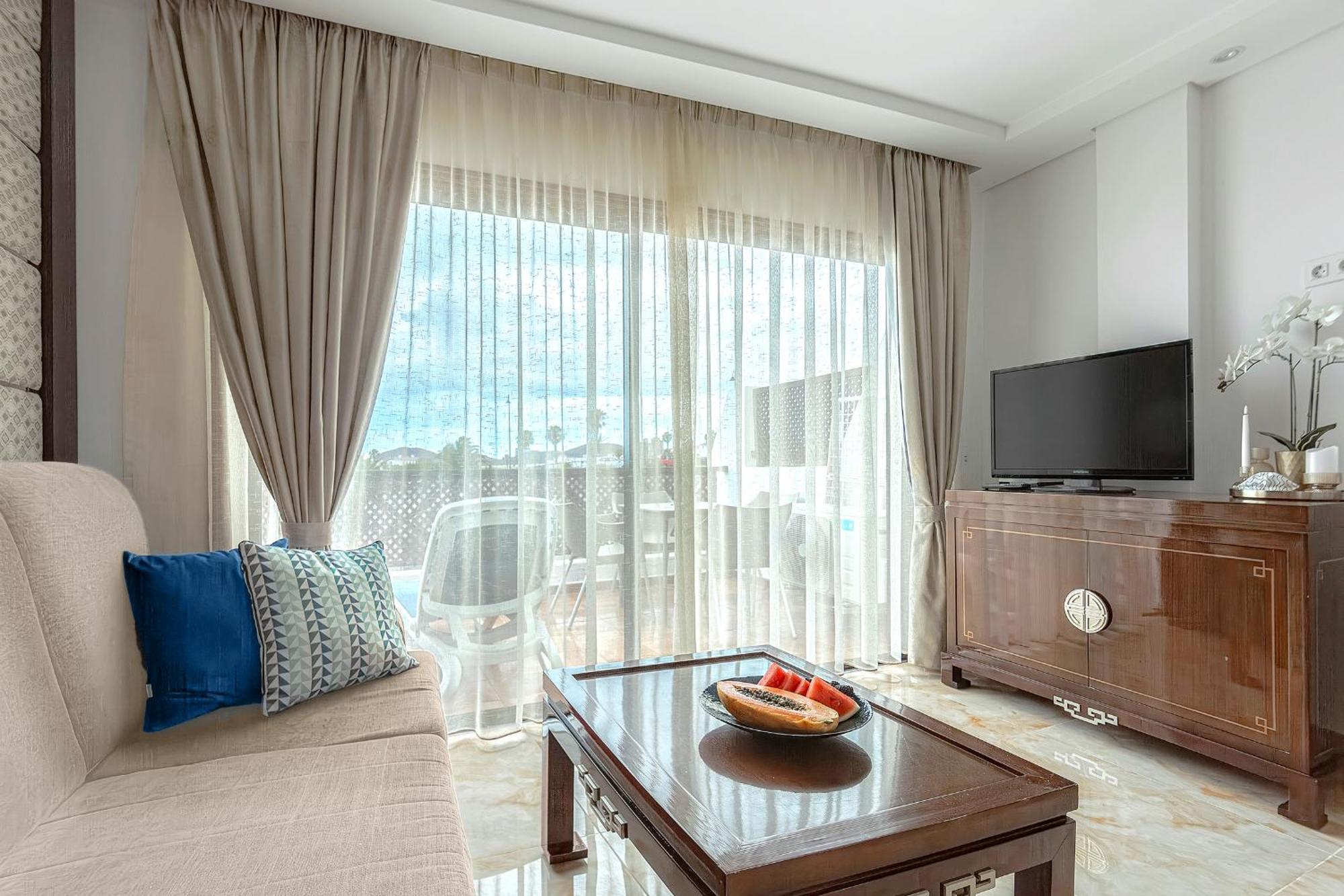 Ocean View Apartment In Albatros Golf Del Sur サンミゲル・デ・アボナ エクステリア 写真